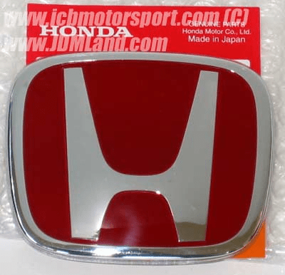 JDM NSX Type R NA2 Rear RED "H" Emblem