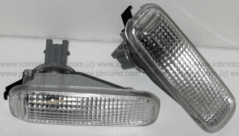 JDM Prelude BB6 97-01 S Spec Type S Clear Side Markers (FENDER)