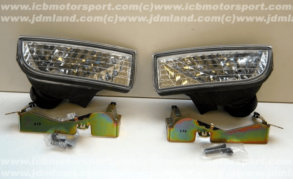 JDM Prelude Type S Fog Lights and Brackets Only!