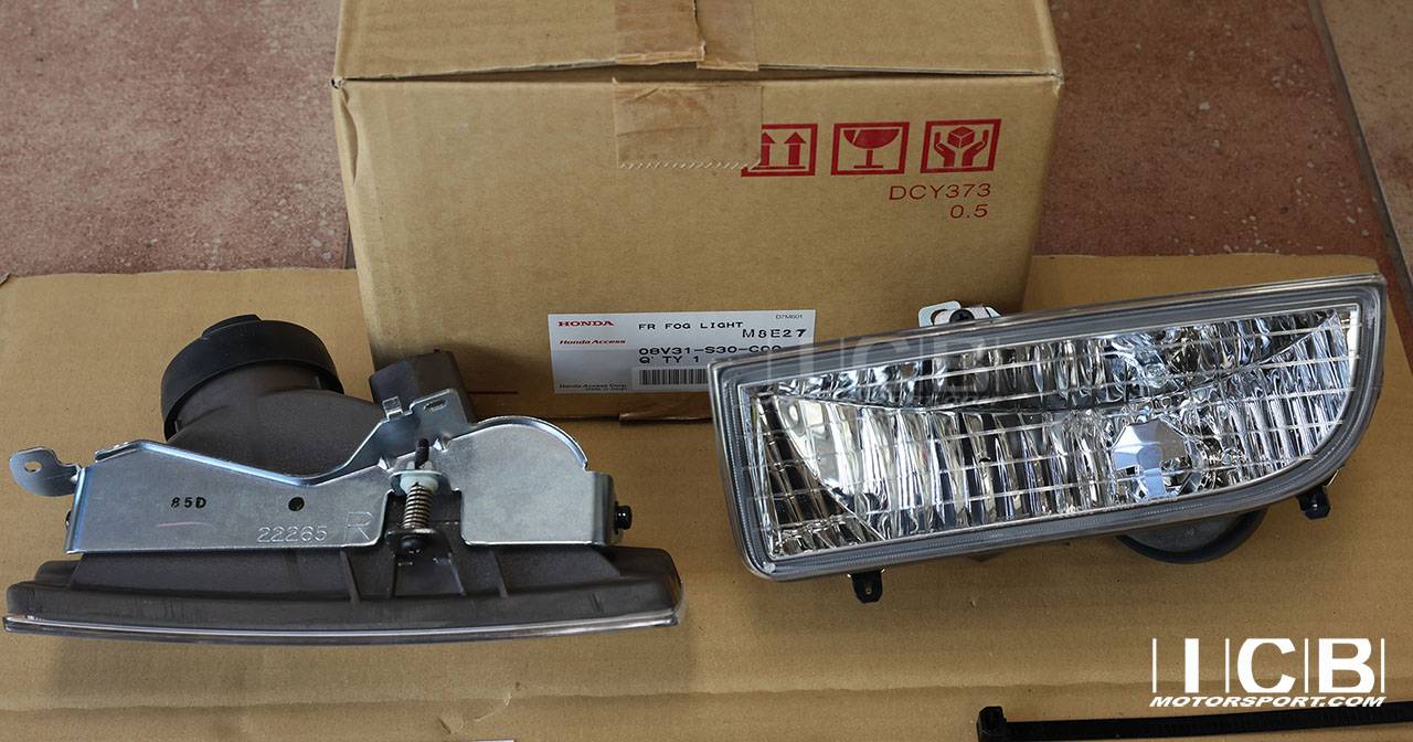JDM Prelude Type S Fog Lights and Brackets Only!