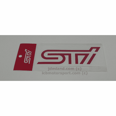 JDM Subaru Tecnica International STI Decal 6" ST99829ST190 Free Shipping