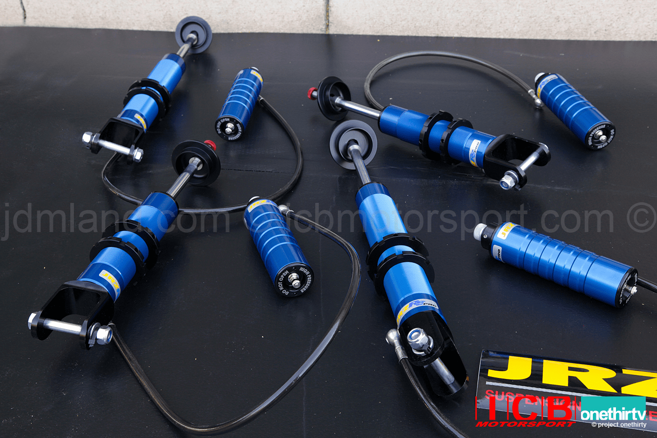 JRZ RS Pro Double Adjustable Twin Tube Damper w/ Remote Canister Honda S2000 AP1 AP2 ALL  (IN STOCK) FREE SHIPPING