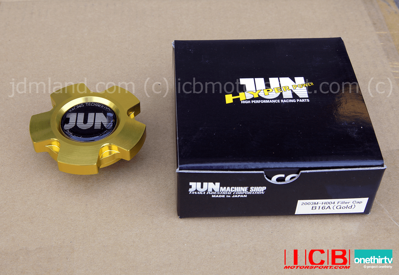 JUN Auto Mechanic Oil Filler Cap Blue Purple Gold Red  Fit Honda Series B/F/H Engines