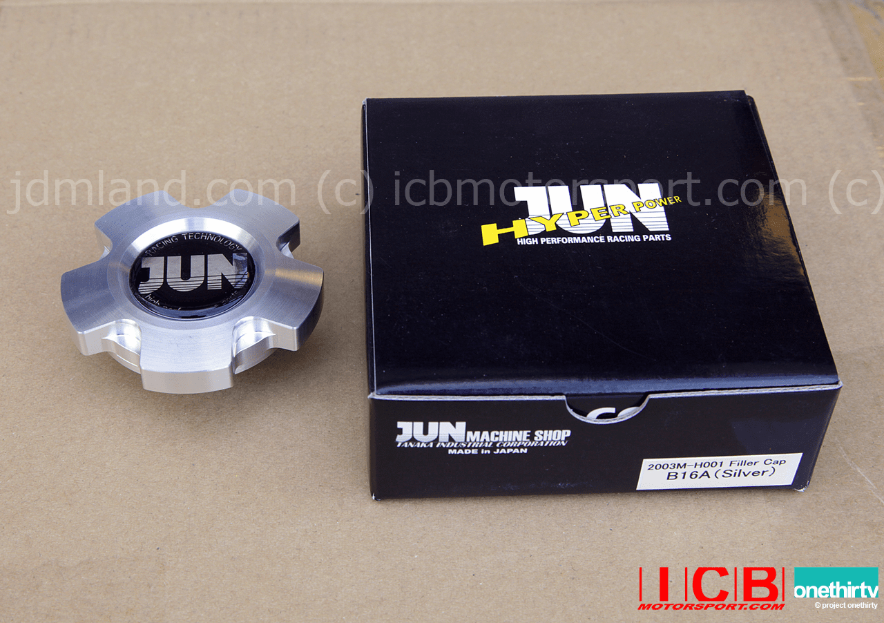 JUN Auto Mechanic Oil Filler Cap Silver Engines Fit Honda B/F/H Motors