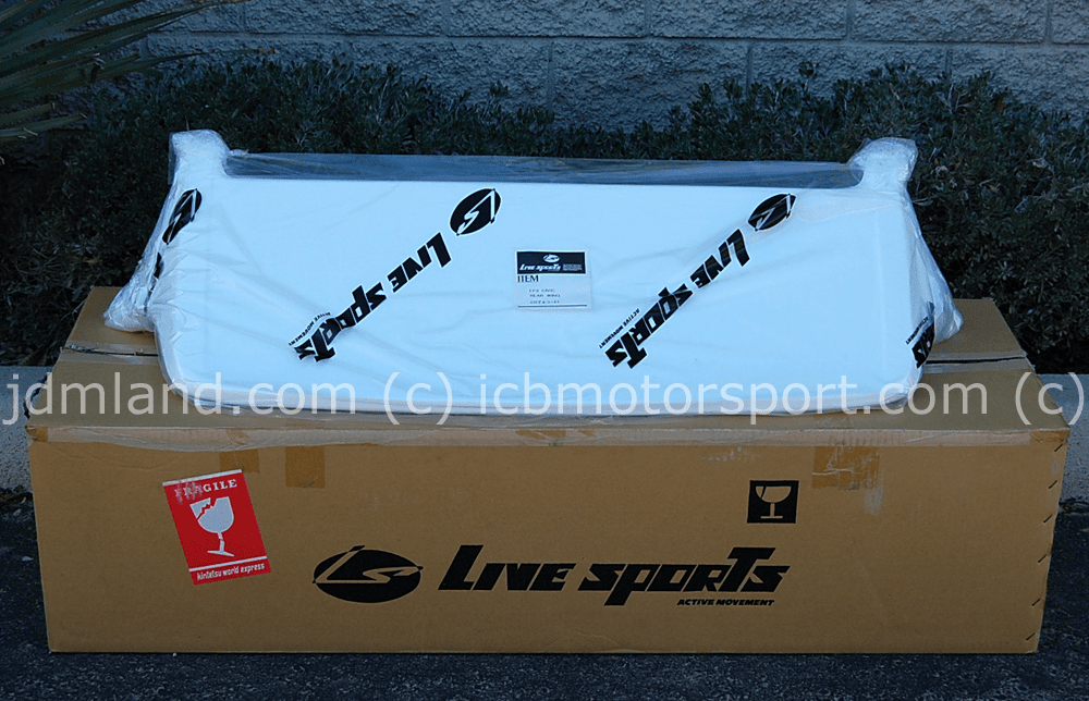 Live Sports Civic EF3/9 Hatchback Rear Wing Spoiler Rare 