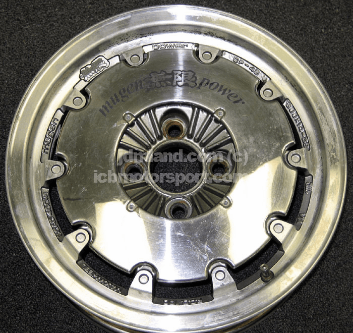 Mugen CF48 14" Silver 4X100 w/ Disc Covers - SOLD