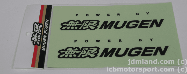 Mugen Decals Set 312A "Power by Mugen"
