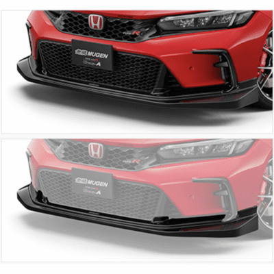 MUGEN Front Lip Spoiler 2023+ CIVIC TYPE-R (FL5) 71110-XNRC-K0S0-ZZ Not Painted / 71110-XNRC-K0S0-BG Berlina Black