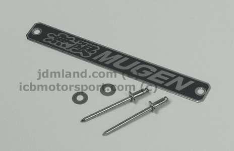 Mugen Lip / Bumper badge RARE NEW