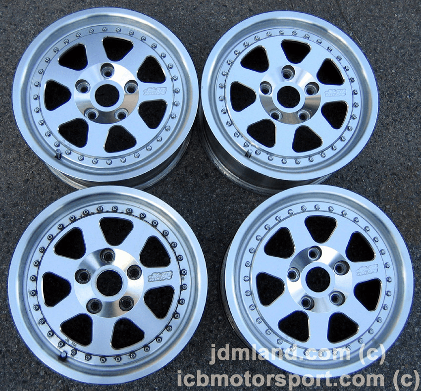 Mugen M7 15" 5X114.3 +45 Offset RARE - SOLD
