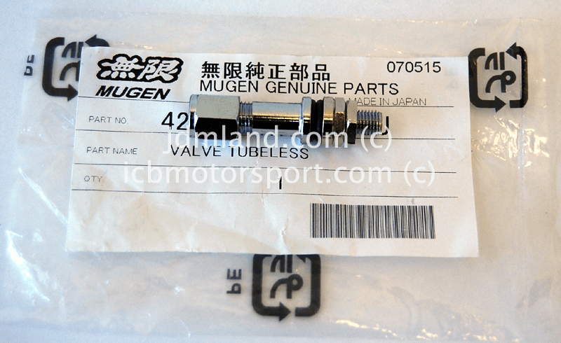 Mugen M7 Wheel Valve Stem and Cap RARE - Brand New