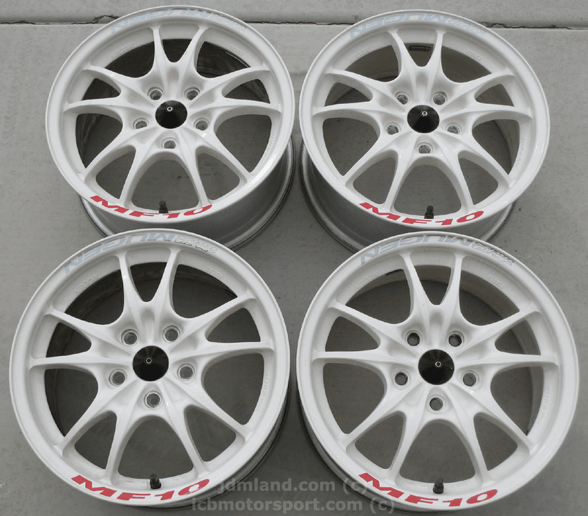 Mugen MF10 16" 5X114.3 NH0 Champ. White Rare - SOLD!