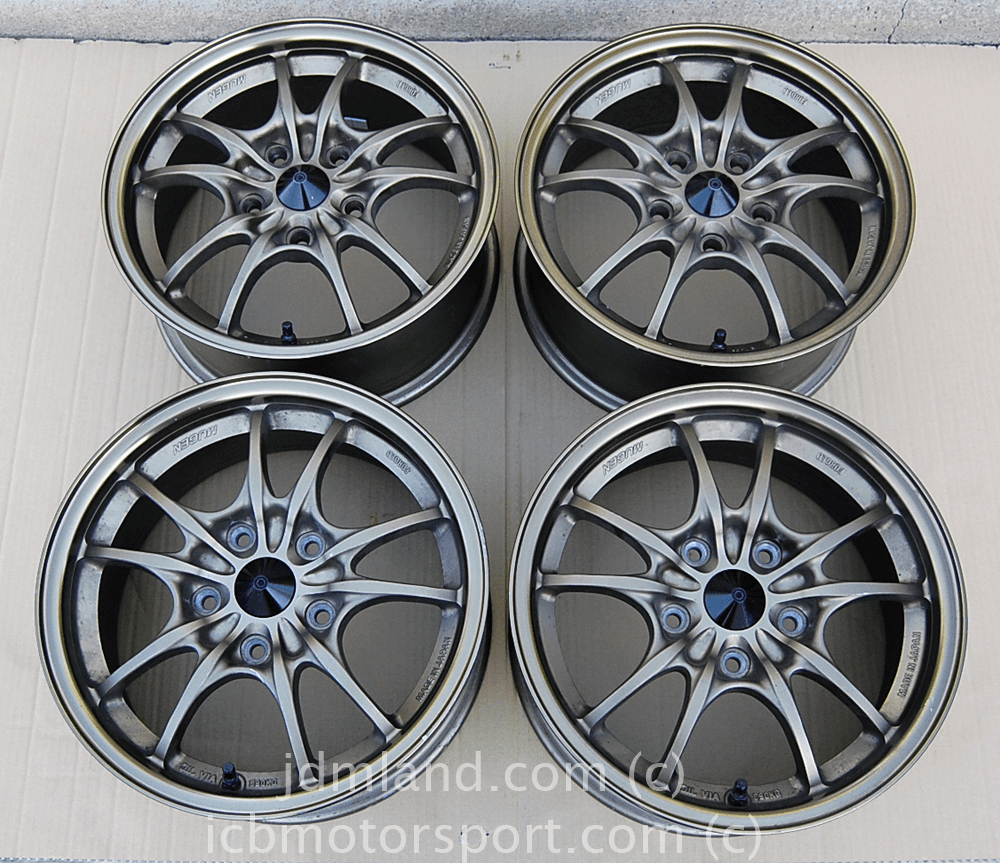 MUGEN MF10 Bronze 15x6.5 +45 5X114.3 RARE Sold