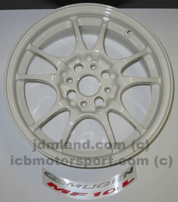 MUGEN MF10L White 15" (4X100) BRAND NEW - SOLD!
