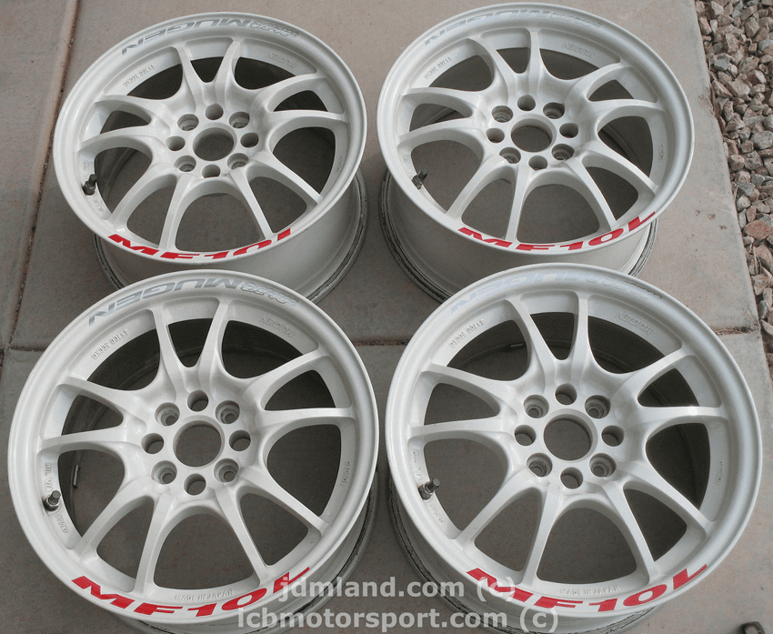 MUGEN MF10L WHITE 15x7 +40 4X100 - SOLD!