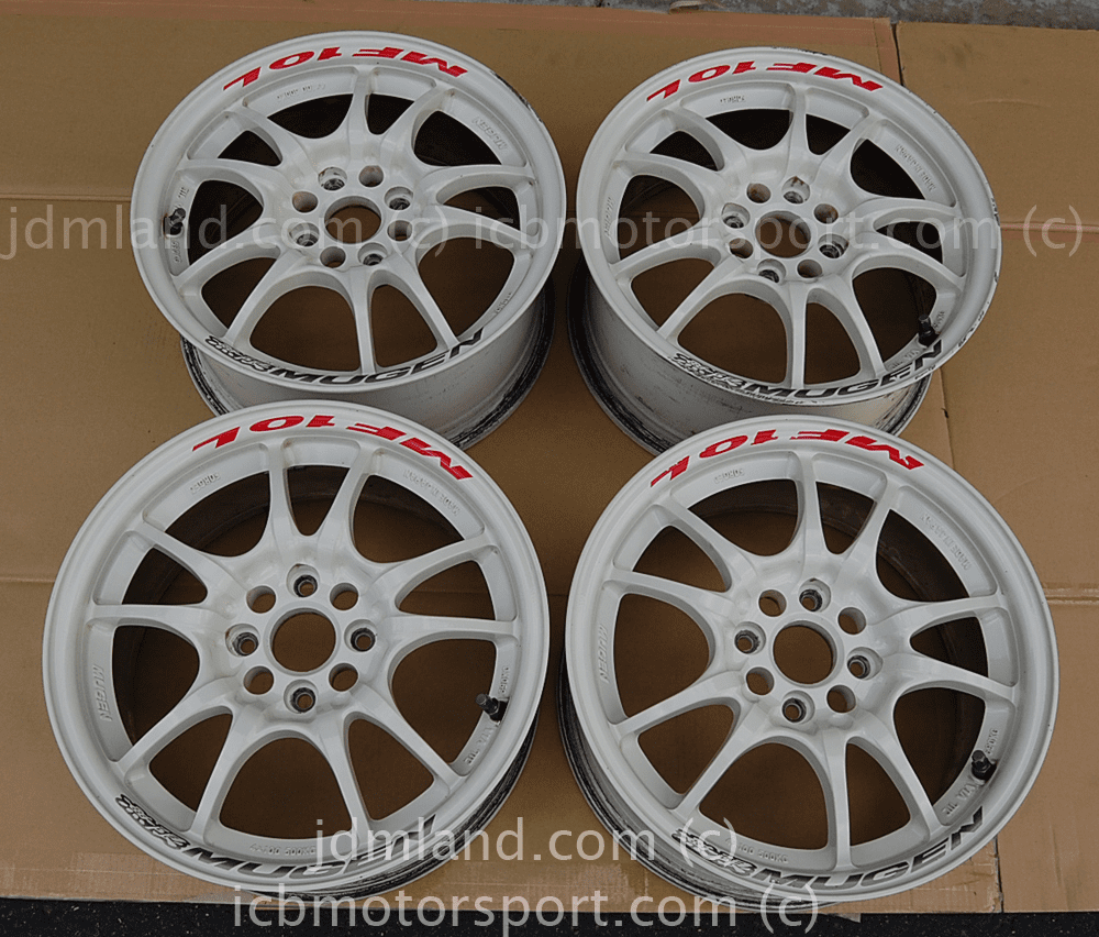 MUGEN MF10L WHITE 15x7 +40 4X100 Sold