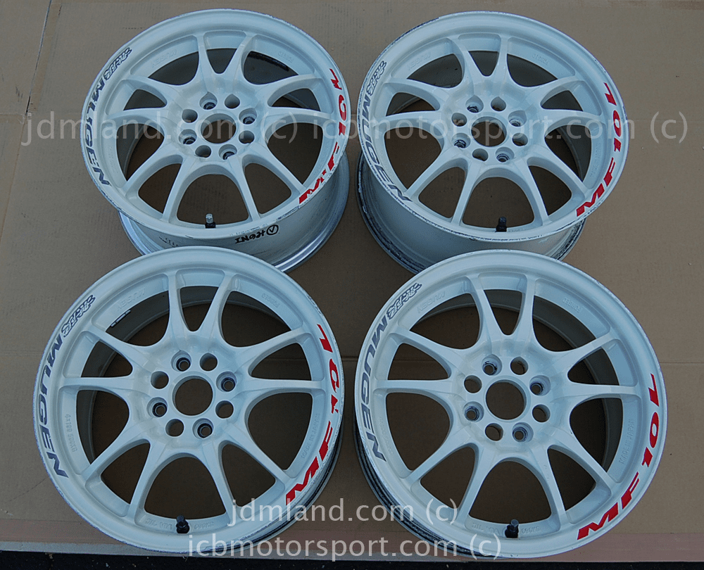 MUGEN MF10L WHITE 15x7 +40 4X100 Sold