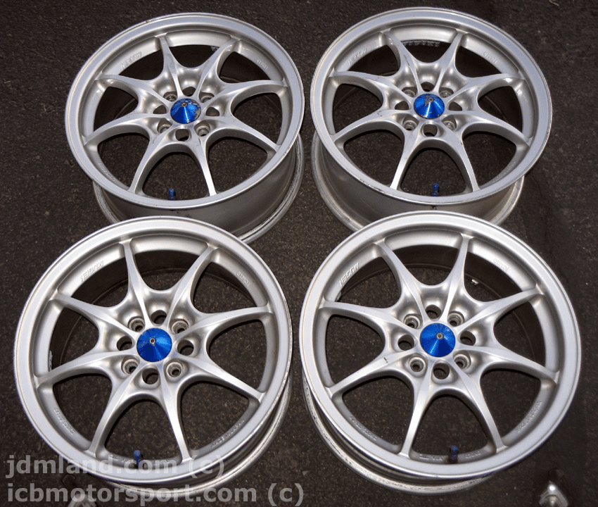 Mugen MF8 16" Silver 4X100 +43 Offset - SOLD!