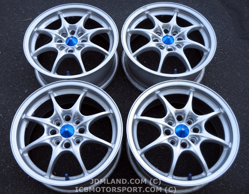 Mugen MF8 16" Silver 4X114.3 +43 Offset - SOLD!