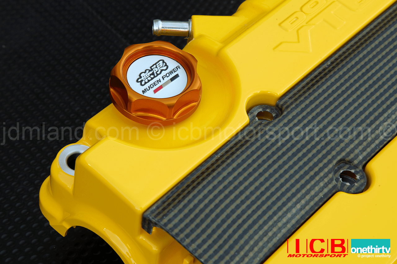 Mugen Oil Cap Gen 2  Fits All Hondas/Acuras Gold