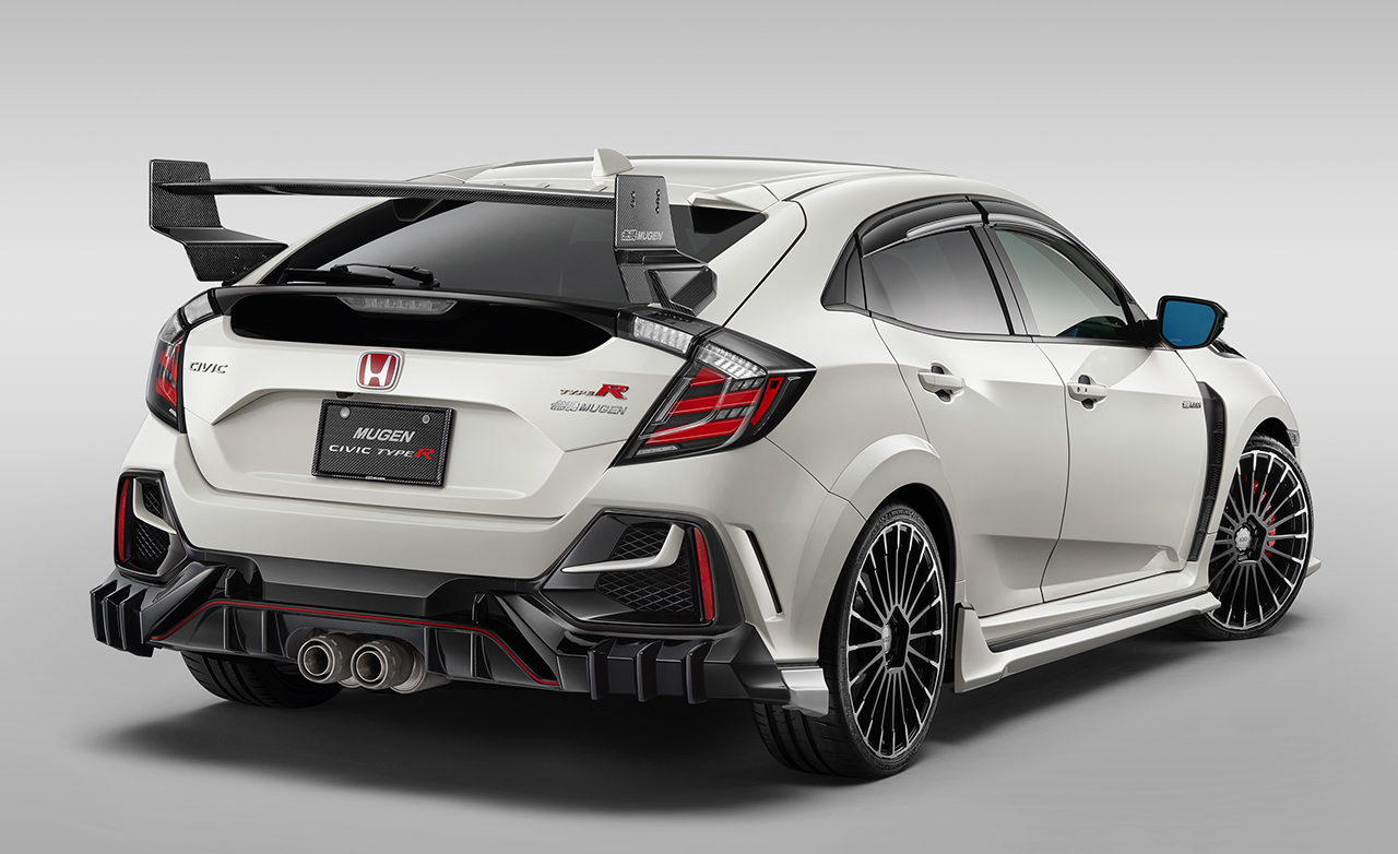 FIT RS GE8 後期 MUGEN Rear Under Spoiler MUGEN REAR UNDER SPOILER - 2017+ CIVIC TYPE-R (FK8) 84111-XNCF