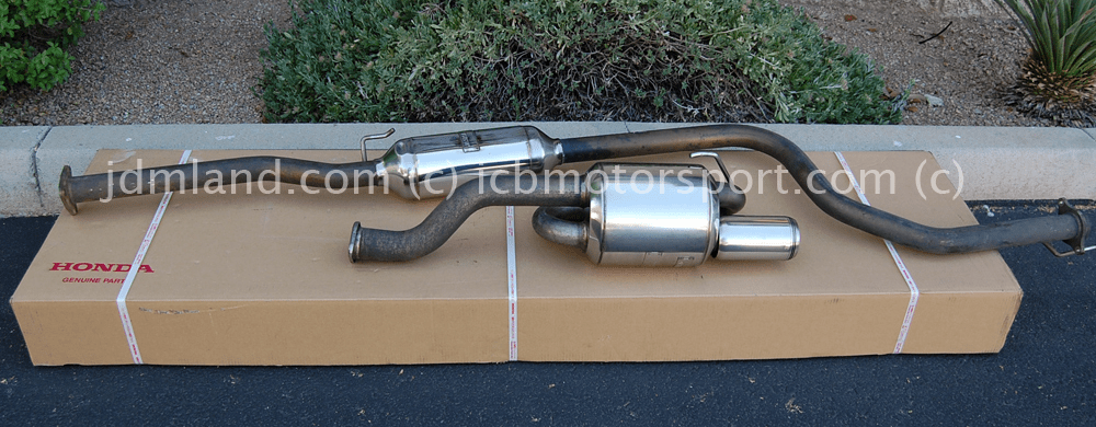 Mugen Sports Exhaust System Twin Loop Civic Type R EK9 18000-XGER-K1S0 Sold