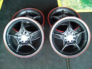 Mugen Weapon RNR 15x6.5 +45 4X100 - SOLD!