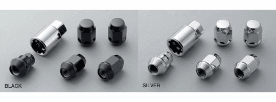 Mugen Wheel Nut & Lock Set 4 LUG or 5 LUG 12x1.50mm (Polished or Black)