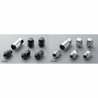 Mugen Wheel Nut & Lock Set 4 LUG or 5 LUG 12x1.50mm (Polished or Black)
