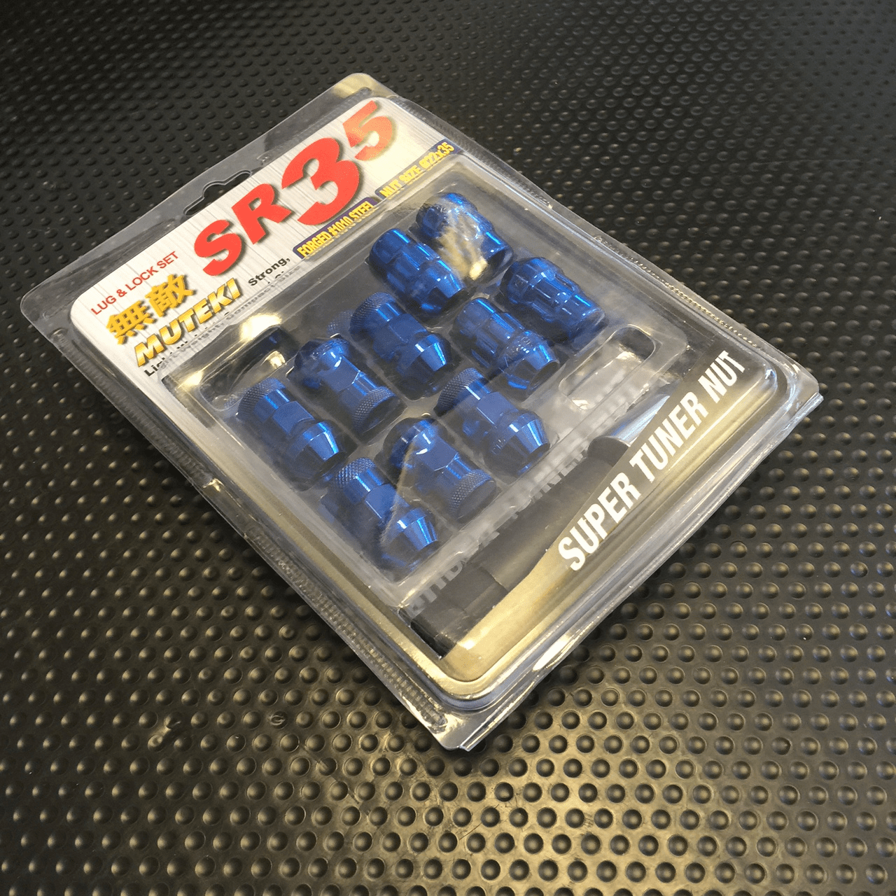 Muteki SR35 Lug Nuts Chrome Blue Closed Ended 32926UP 12x1.50mm FREE SHIPPING Pre-order