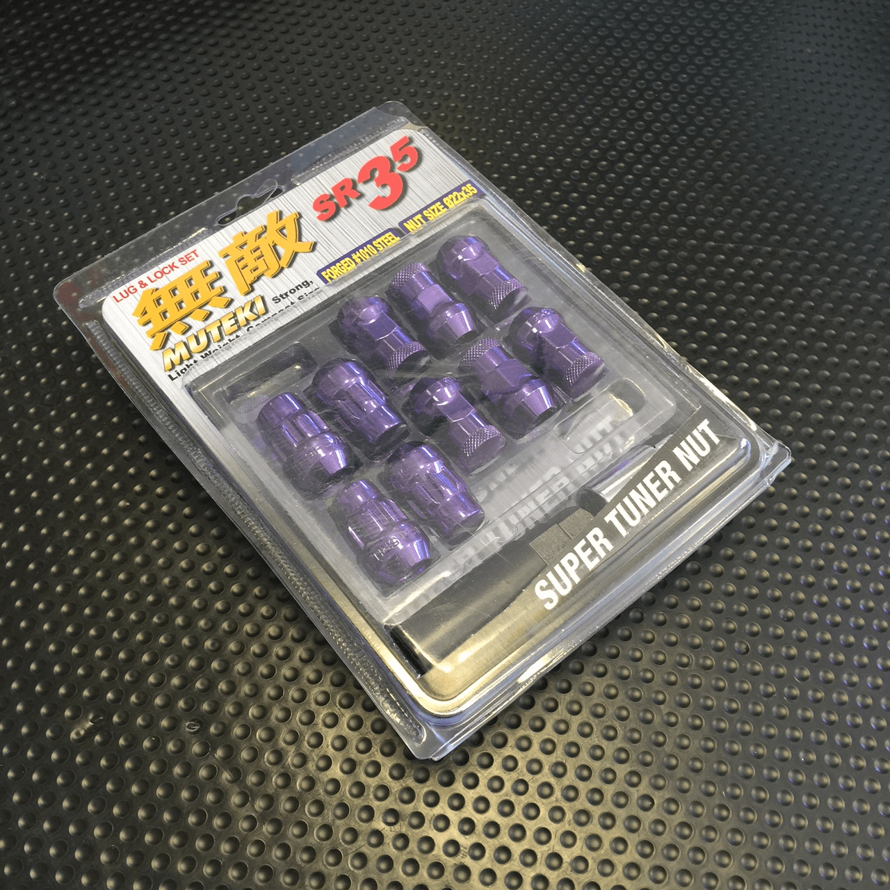Muteki SR35 Lug Nuts Purple Closed Ended 32926L 12x1.50mm FREE SHIPPING