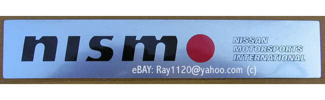Nissan Nismo 6" Sticker - FREE SHIPPING!