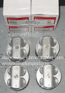 One Piston and One Ring For JDM Integra DC2 Type R B18C5 11.1CR - (Standard Size)