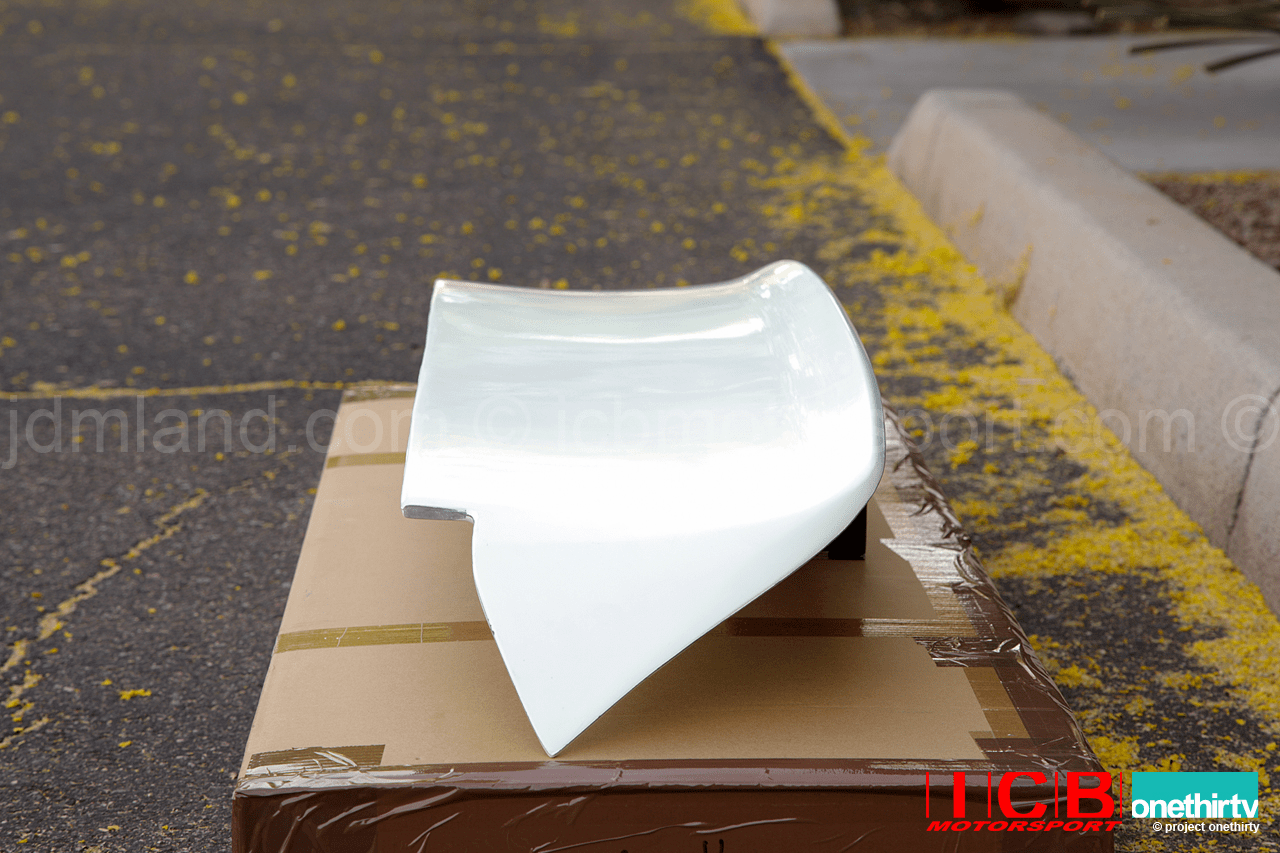 Osaka JDM Car Craft Boon Co Ltd Civic EG Hatchback Devil Rear Roof Spoiler FRP Pre-Order