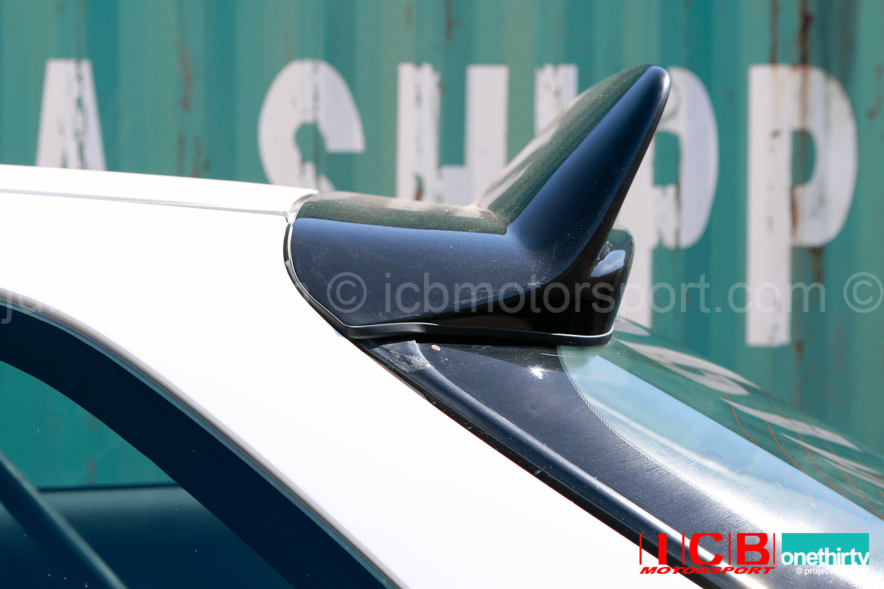 Osaka JDM Car Craft Boon Co Ltd Civic EK Hatchback Devil Rear Roof Spoiler Pre-Order