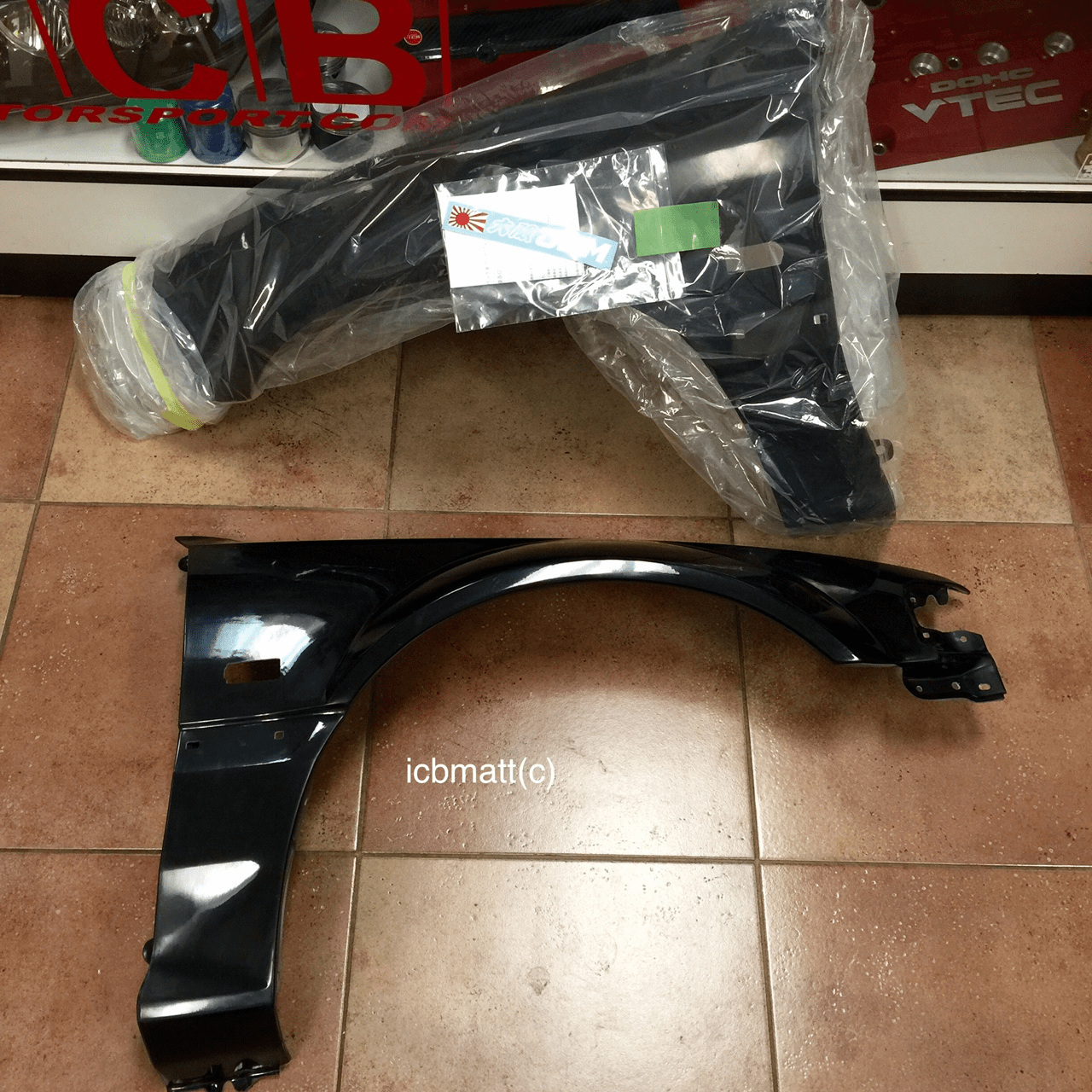 Osaka JDM Car Craft BOON Co Ltd Honda Civic EF9 Hatchback Wide Fenders