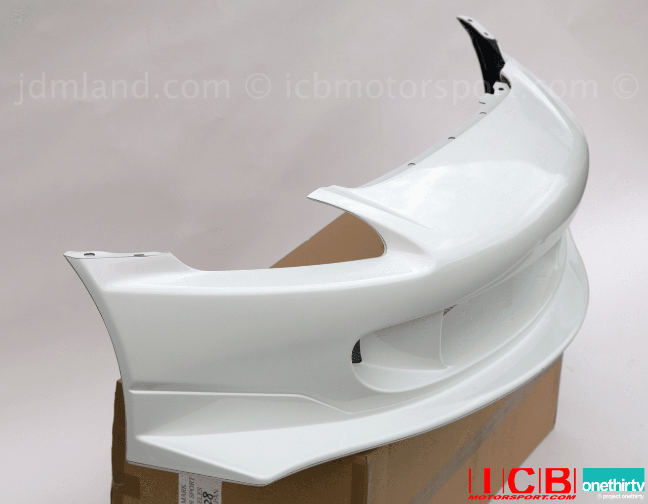 Power House Amuse Legalo FRP Aero Front Bumper with Integrated Diffuser Honda S2000