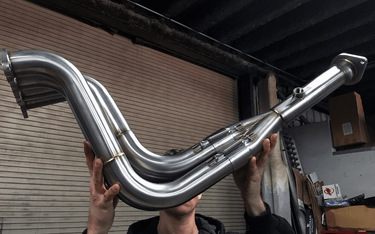 R Crew Racing Header K20A Stainless Steel (K20A EG/EK/DC2)