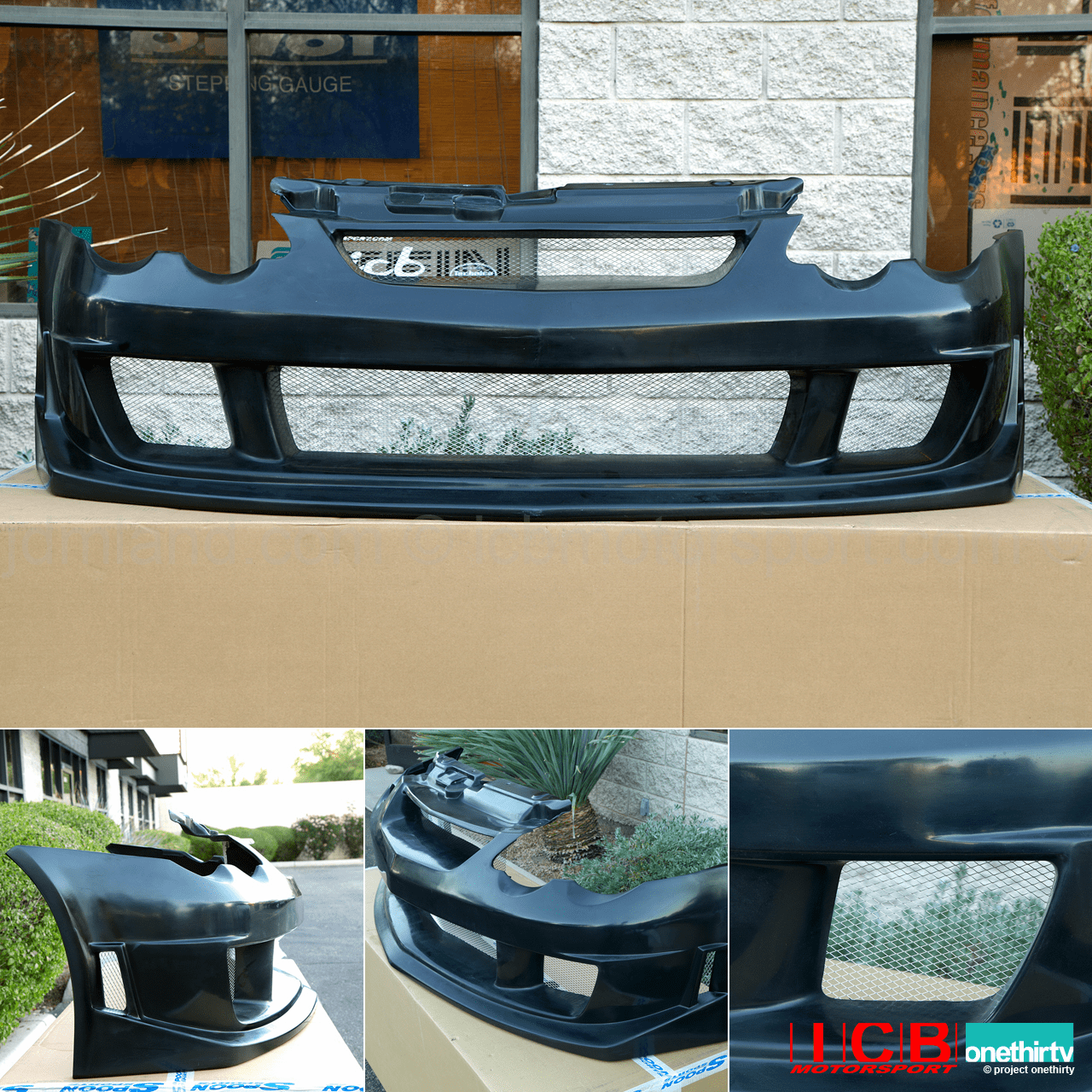 Rando Sports Aero Tech Japan DC5 RSX 02-04 Front Aero Bumper FRP PRE-ORDER