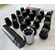 RAYS 17 Hex All LOCKS Set - Black Set 12x1.50mm Set  for 4 Lug / 5 Lug / 6 Lug Kits