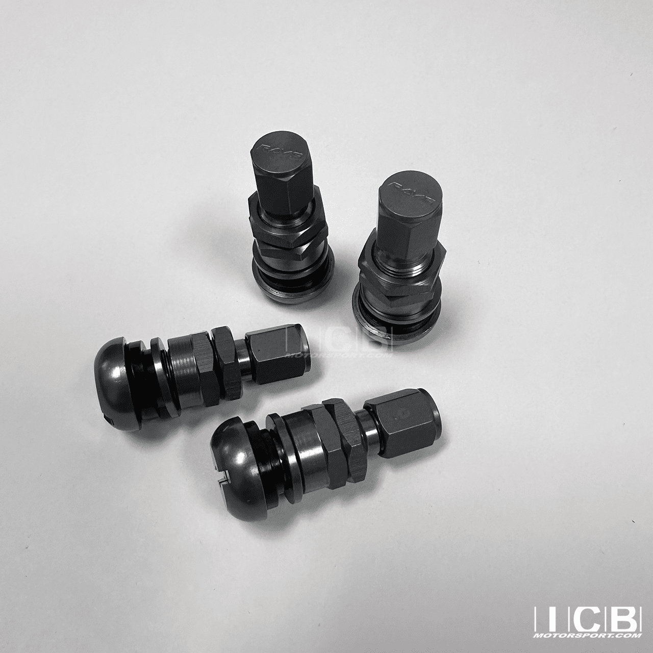 Rays Engineering Valve Stem Set - Gunmetal (Set of 4)