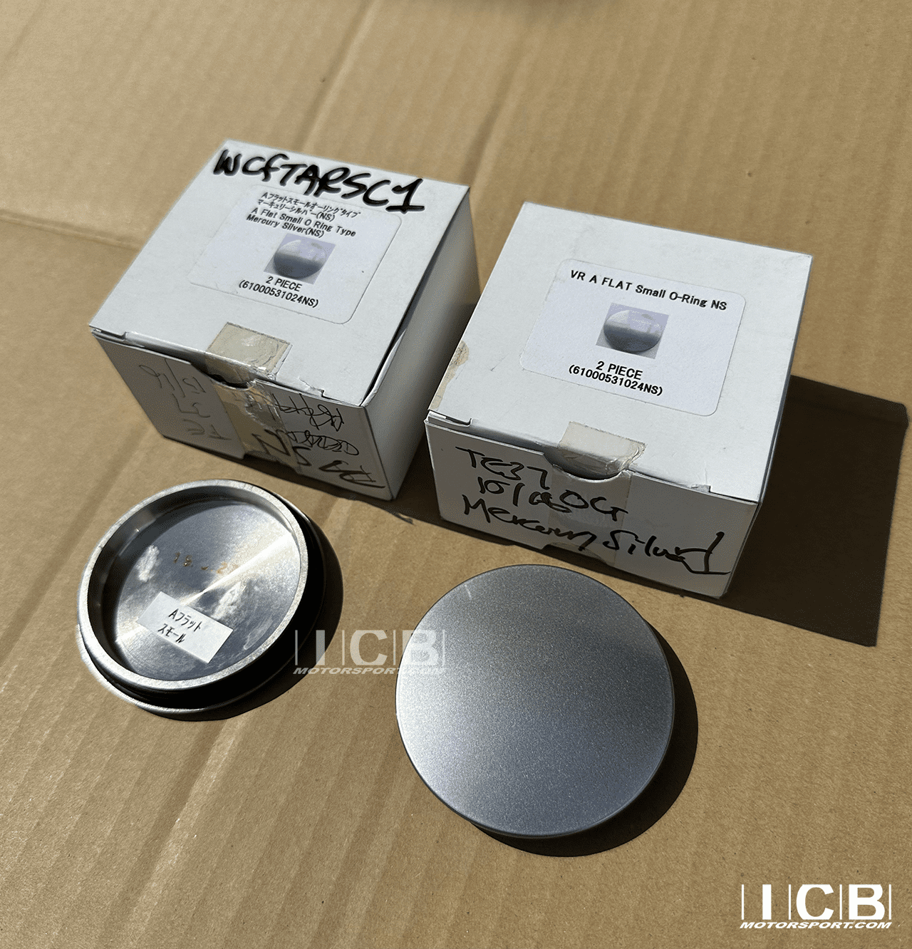 Rays Engineering Volk Racing Mercury / Formula Silver TE37 14-15-16 CE28N 14-15 Center Caps Flat A