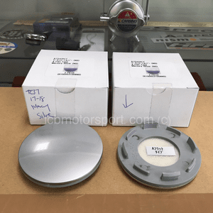Rays Engineering Volk Racing Mercury Silver TE37 17-18 Center Caps Flat A