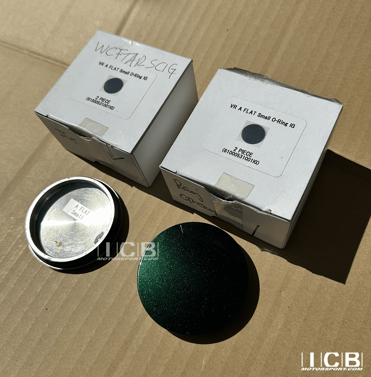 Rays Engineering Volk Racing Racing Green TE37 14-15-16 CE28N 14-15 Center Caps Flat A