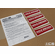 Rays Engineering Volk Racing TE37SL Replacement Wheel Red Spoke Decal 15/16" 17/18"