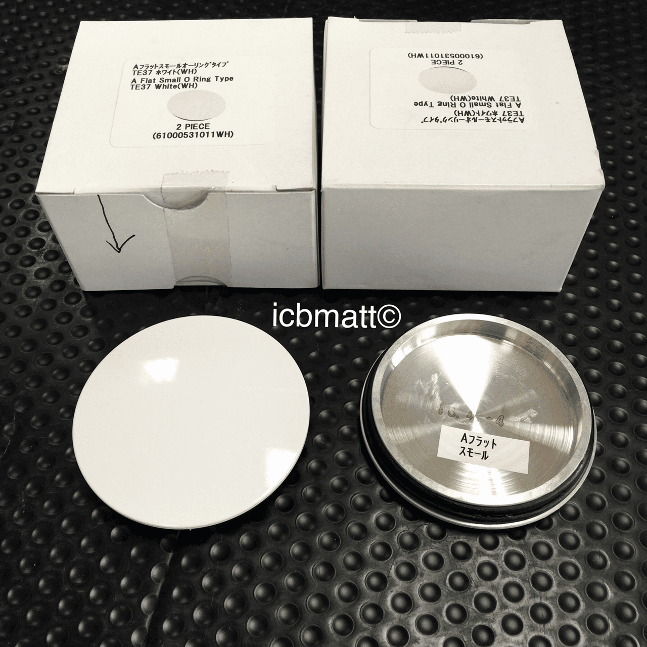 Rays Engineering Volk Racing White TE37 14-15-16 CE28N 14-15 Center Caps Flat A Pre-Order