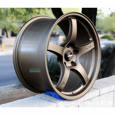 Rays Gram Lights 57CR 18X9.5 5X120 +38 Offset Bronze Concave Face