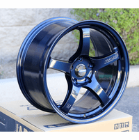 Gram Lights 57CR 18x9.5 +38 5x120 Eternal Blue Pearl Wheel
