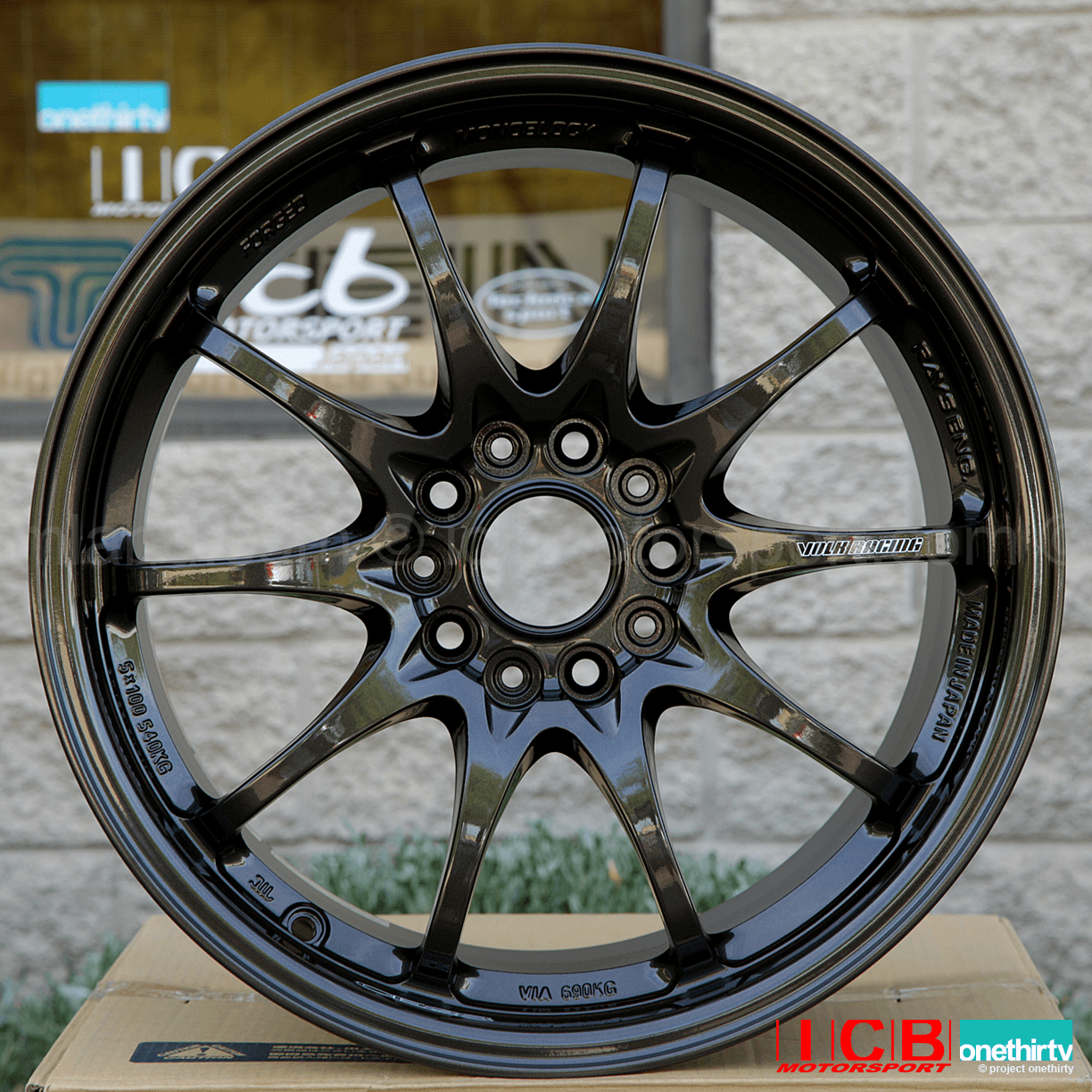 Rays Volk Racing CE28N Diamond Black Wheels Set 5X114.3 17X10 +49 Offset FREE SHIPPING