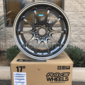 Rays Volk Racing CE28N Formula Silver 17X9.5 5X114.3 +15
